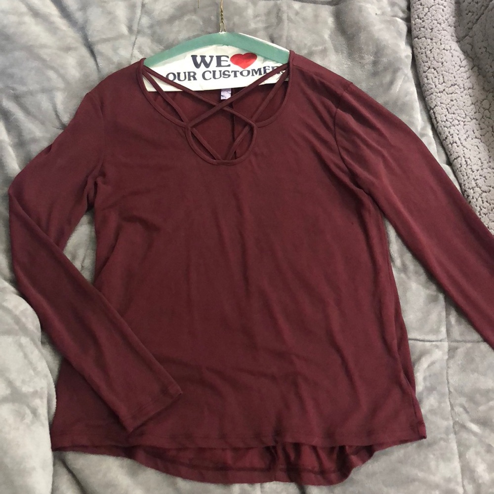 Red long sleeve